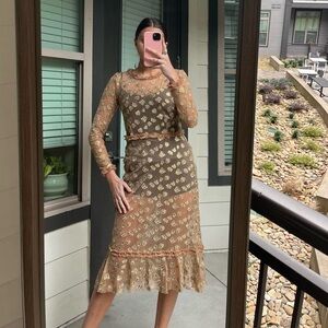 For love and lemons mesh dress